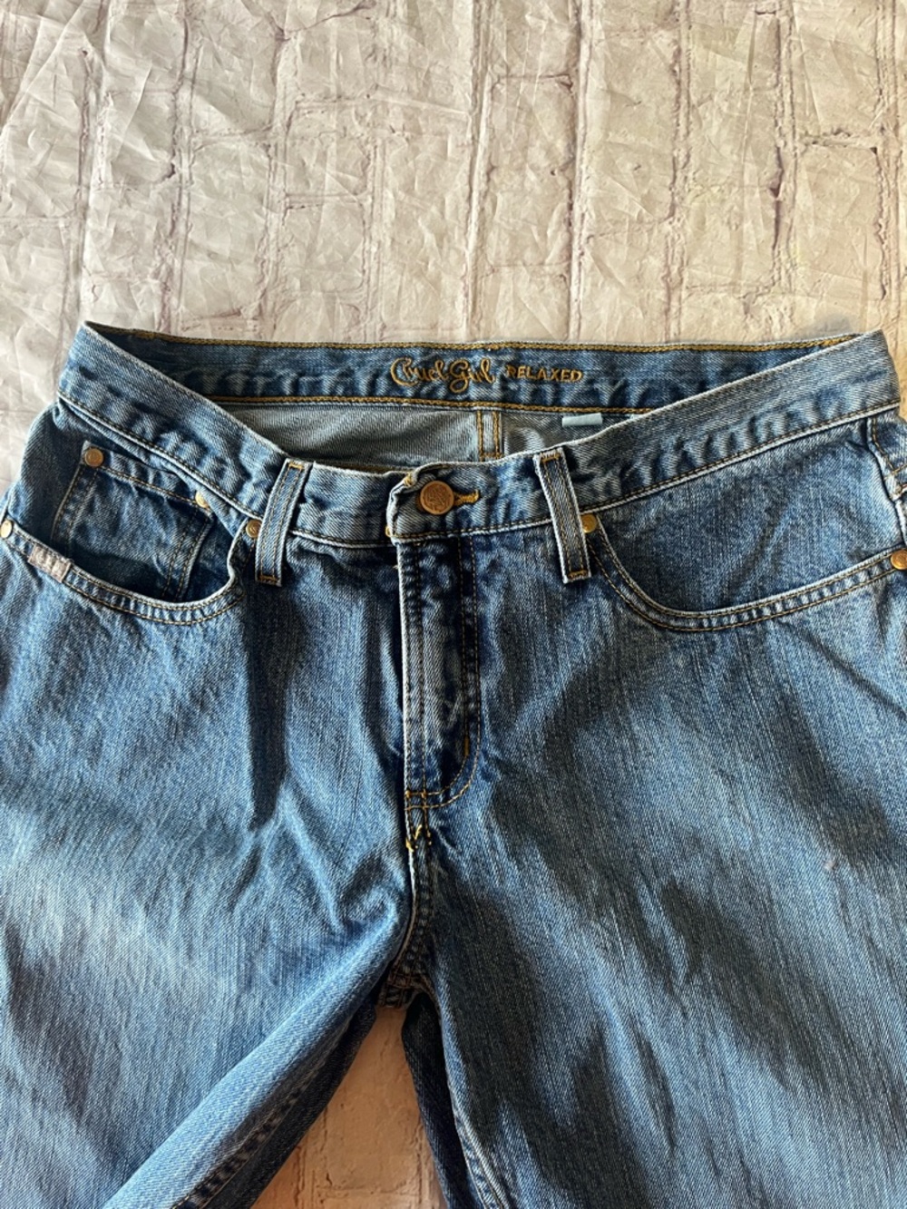 Cruel Girl Relaxed Fit Jeans Size 13R Blue Denim Western Cowgirl Mid Rise - Picture 6 of 15